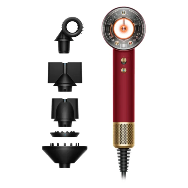 Фен Dyson Supersonic Nural HD16, Red Velvet/Gold