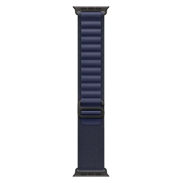 Apple Watch Ultra 2, 49 мм, корпус из черного титана, Темно-синий ремешок, Alpine Loop №2