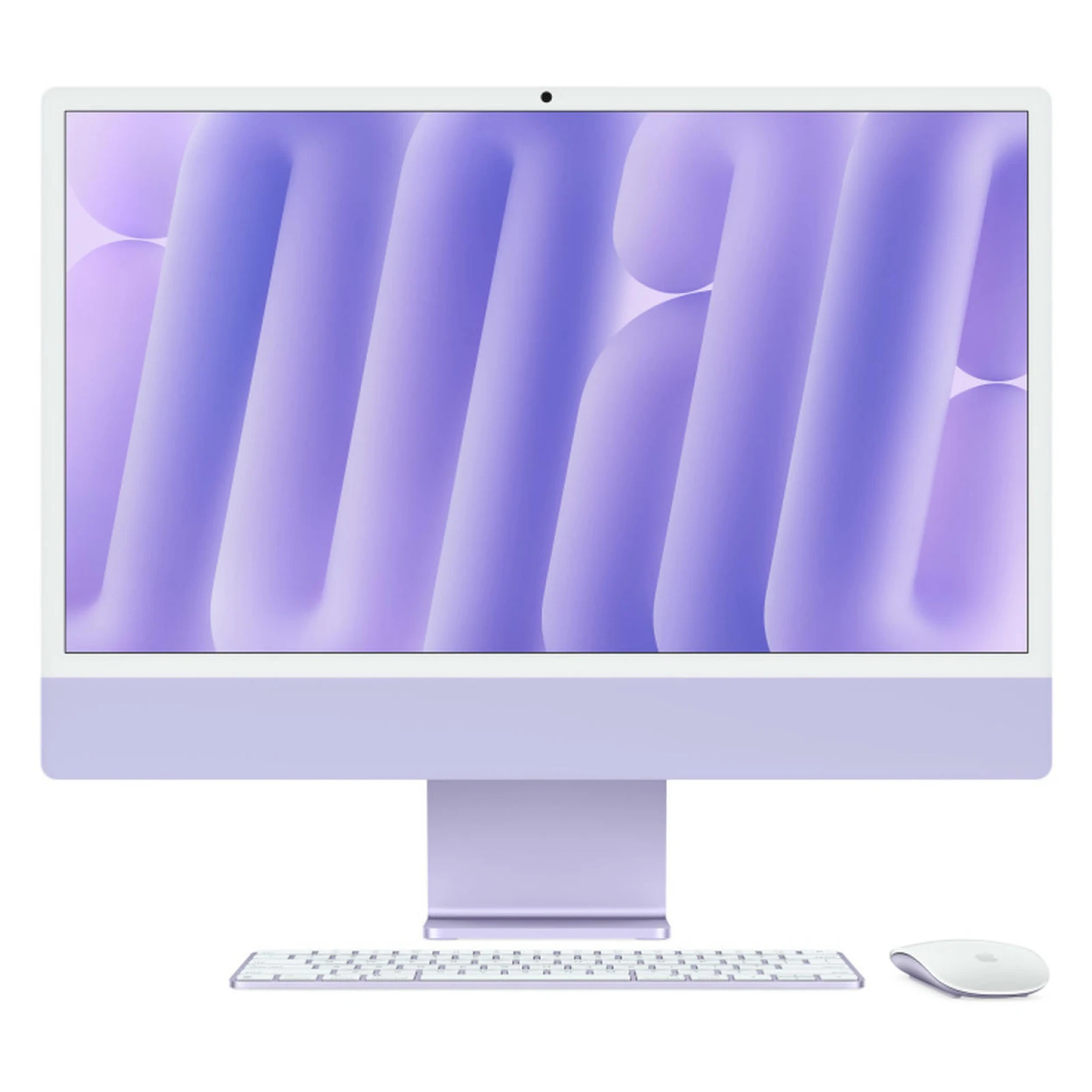 Apple iMac 24" Retina 4,5K, M4 8C / 8C, 16 ГБ, 256 ГБ, Фиолетовый №1