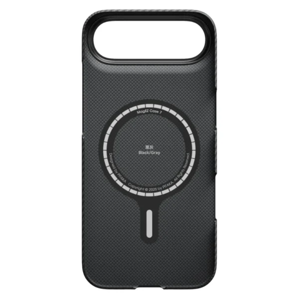 Чехол Pitaka Ultra-Slim Case для iPhone 17 Air, Black/Grey №3
