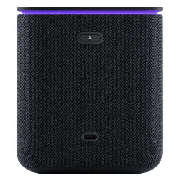 Умная колонка Яндекс Станция Миди, с Zigbee™, чёрный, 24Вт №3