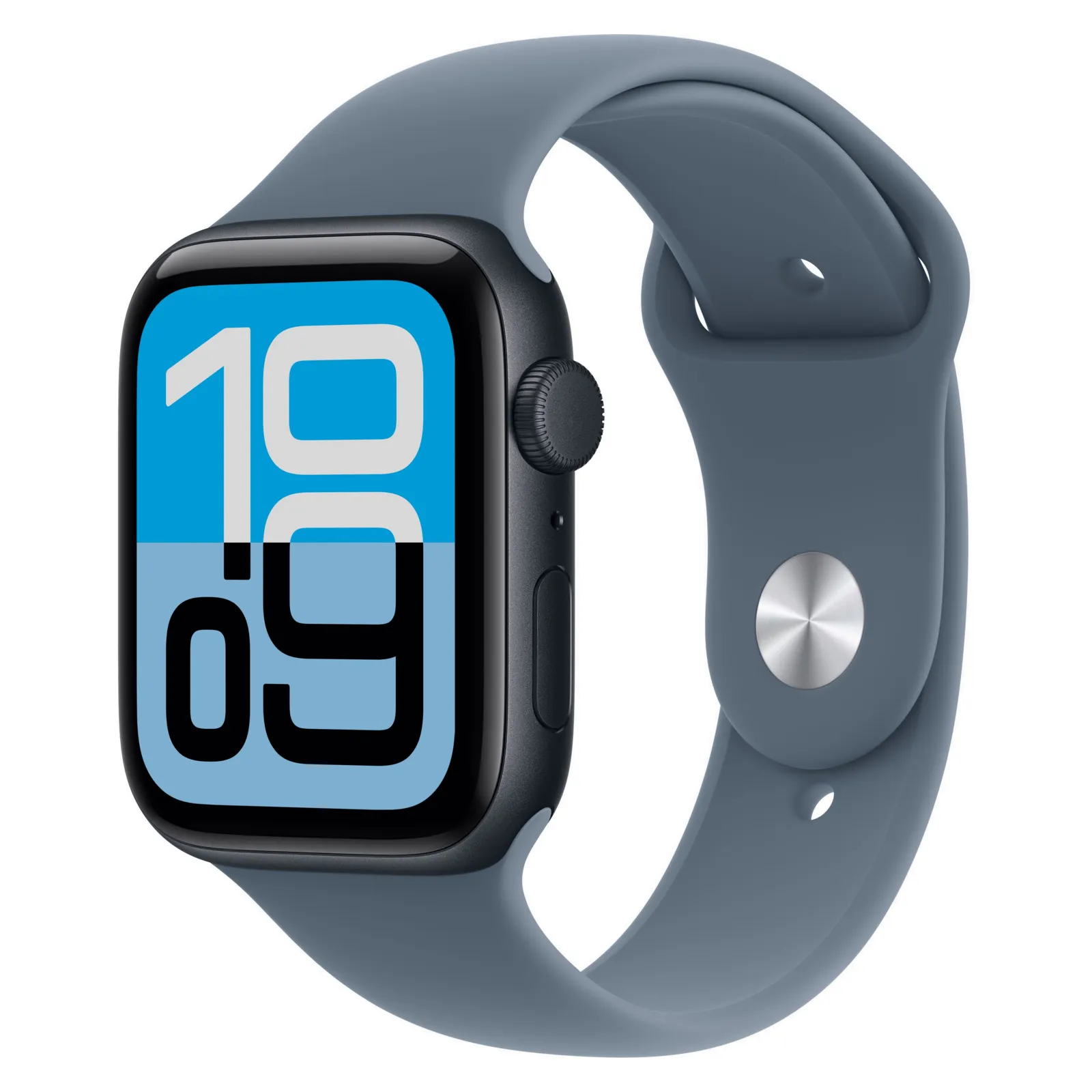 Часы Apple Watch SE 3, 40 мм, Алюминиевый корпус Midnight, Спортивный ремешок Anchor Blue, размер M/L №1