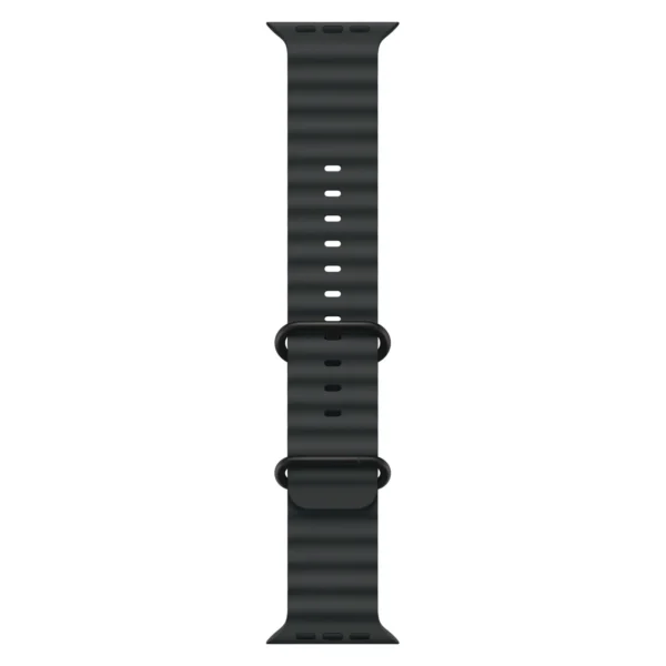 Часы Apple Watch Ultra 3, 49 мм, титан чёрного цвета, ремешок Ocean чёрного цвета №3