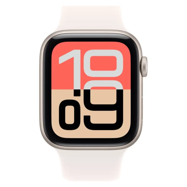 Часы Apple Watch SE 3, 44 мм, Алюминиевый корпус Starlight, Спортивный ремешок Light Blush, размер M/L №2