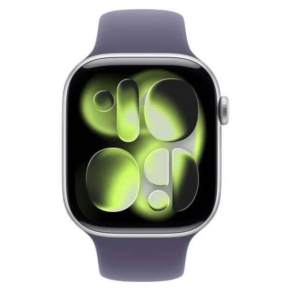 Часы Apple Watch Series 11, 42 мм, Алюминиевый корпус Silver, Спортивный ремешок Purple Fog, размер S/M №2