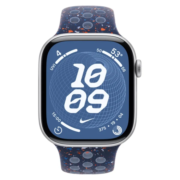 Часы Apple Watch Series 11, 42 мм, Алюминиевый корпус Silver, Ремешок Nike Blue Ribbon, размер S/M №2