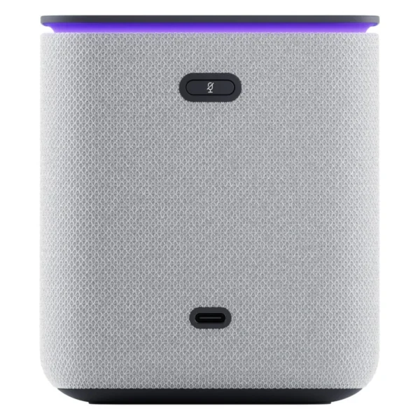 Умная колонка Яндекс Станция Миди, с Zigbee™, серый, 24Вт №3