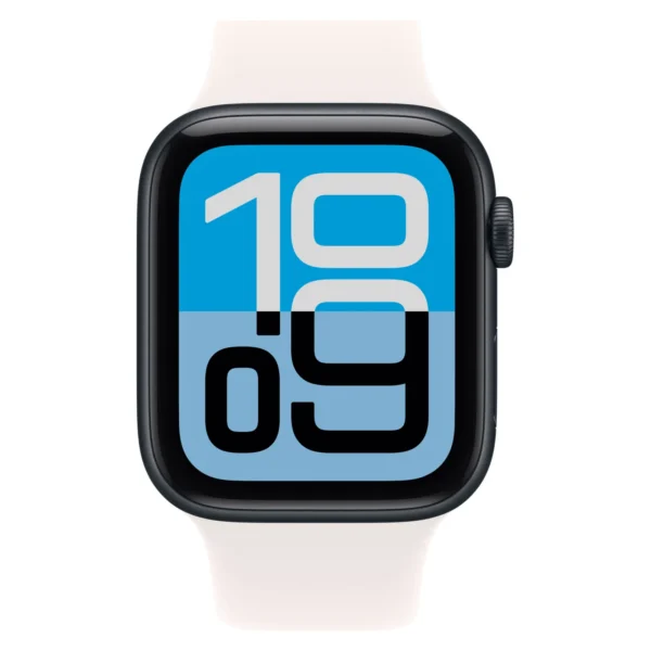 Часы Apple Watch SE 3, 40 мм, Алюминиевый корпус Midnight, Спортивный ремешок Light Blush, размер M/L №2