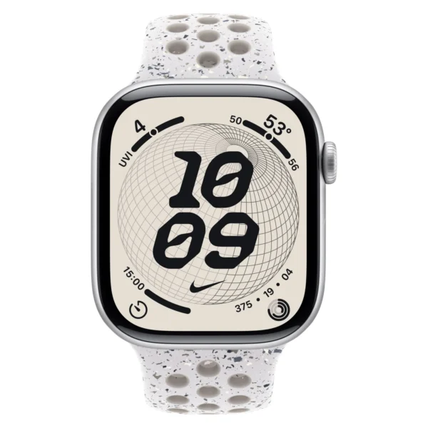 Часы Apple Watch Series 11, 42 мм, Алюминиевый корпус Silver, Ремешок Nike Veiled Grey, размер M/L №2