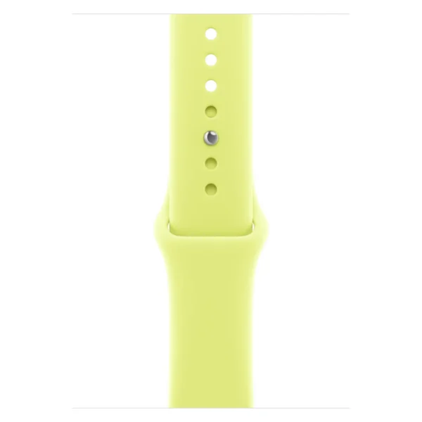 Часы Apple Watch SE 3, 40 мм, Алюминиевый корпус Midnight, Спортивный ремешок Neon Yellow, размер M/L №3