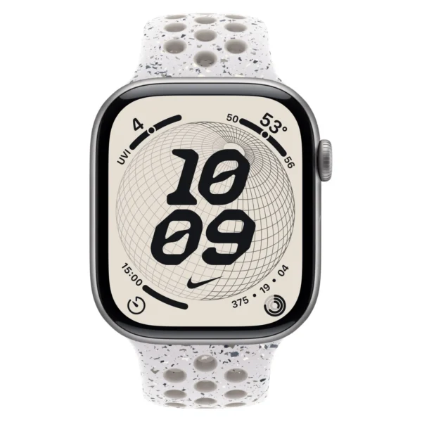 Часы Apple Watch Series 11, 42 мм, Алюминиевый корпус Space Gray, Ремешок Nike Veiled Grey, размер S/M №2