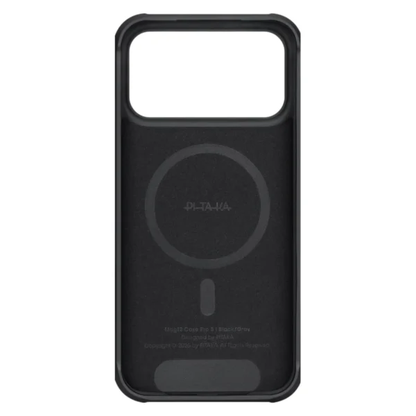 Чехол Pitaka Aramid ProGuard Case для iPhone 17 Pro, Black/Grey №3