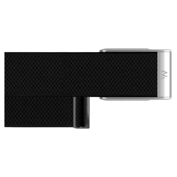Плетёный ремешок для браслета Whoop MG LUXE SuperKnit Band (Obsidian/Titanium) №3
