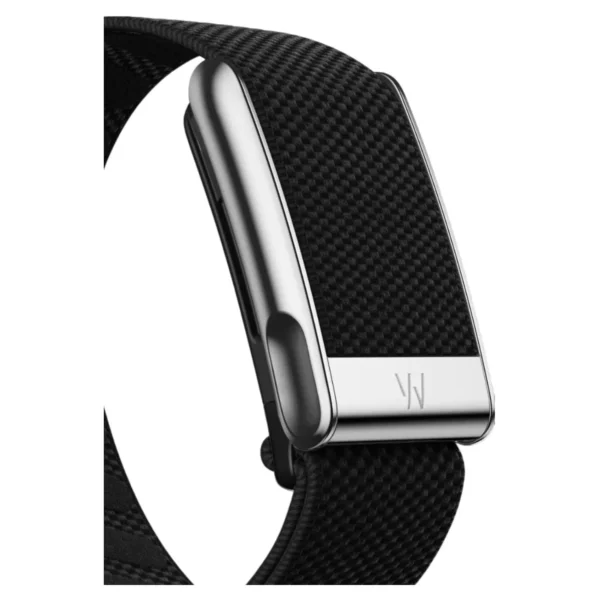 Плетёный ремешок для браслета Whoop MG LUXE SuperKnit Band (Obsidian/Titanium) №2