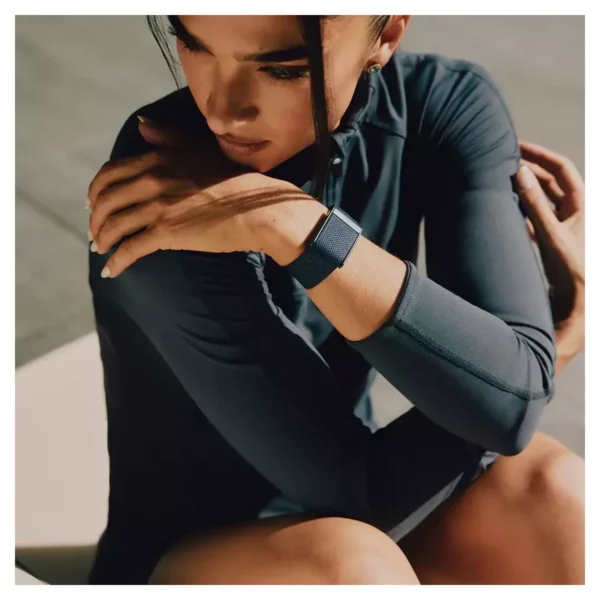 Плетёный ремешок для браслета Whoop 5.0 (ONE, PEAK) SuperKnit Band (Midnight) №3